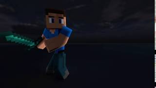 Minecraft Test Animation (Back flip & Sword Slash)