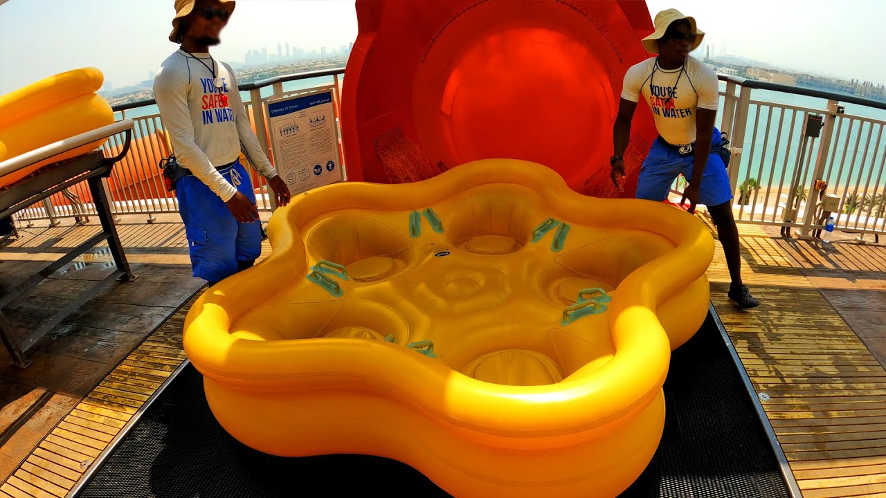 World's Longest Double TornadoWAVE Slide: Odyssey of Terror at Atlantis