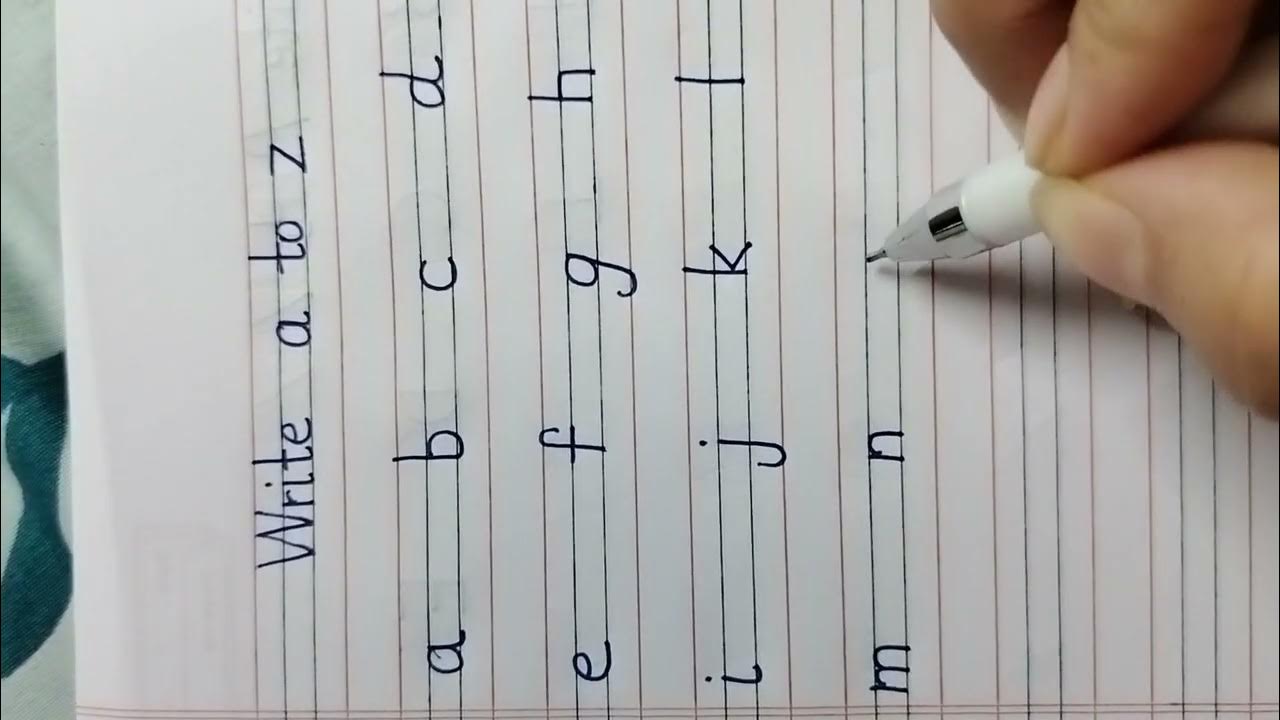 small letter abcd# a to z in small letter - YouTube