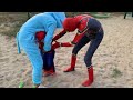 Kötü fil Yusuf’un oyuncaklarını aldı😱Ve sonra Yusuf’u kaçırdı😱Çok güçlü Spiderman kurtardı😍