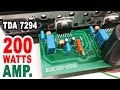 200 Watts Audio Amplifier Board DIY TDA 7294 IC ( Hindi Electronics ) ELECTROINDIA