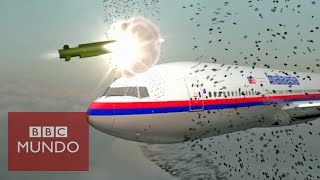 Así fue cómo un misil destruyó el avión del MH17 de Malaysia Airlines