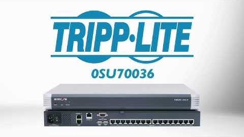 Minicom by Tripp Lite 16-Port Multi-User KVM 0SU70036