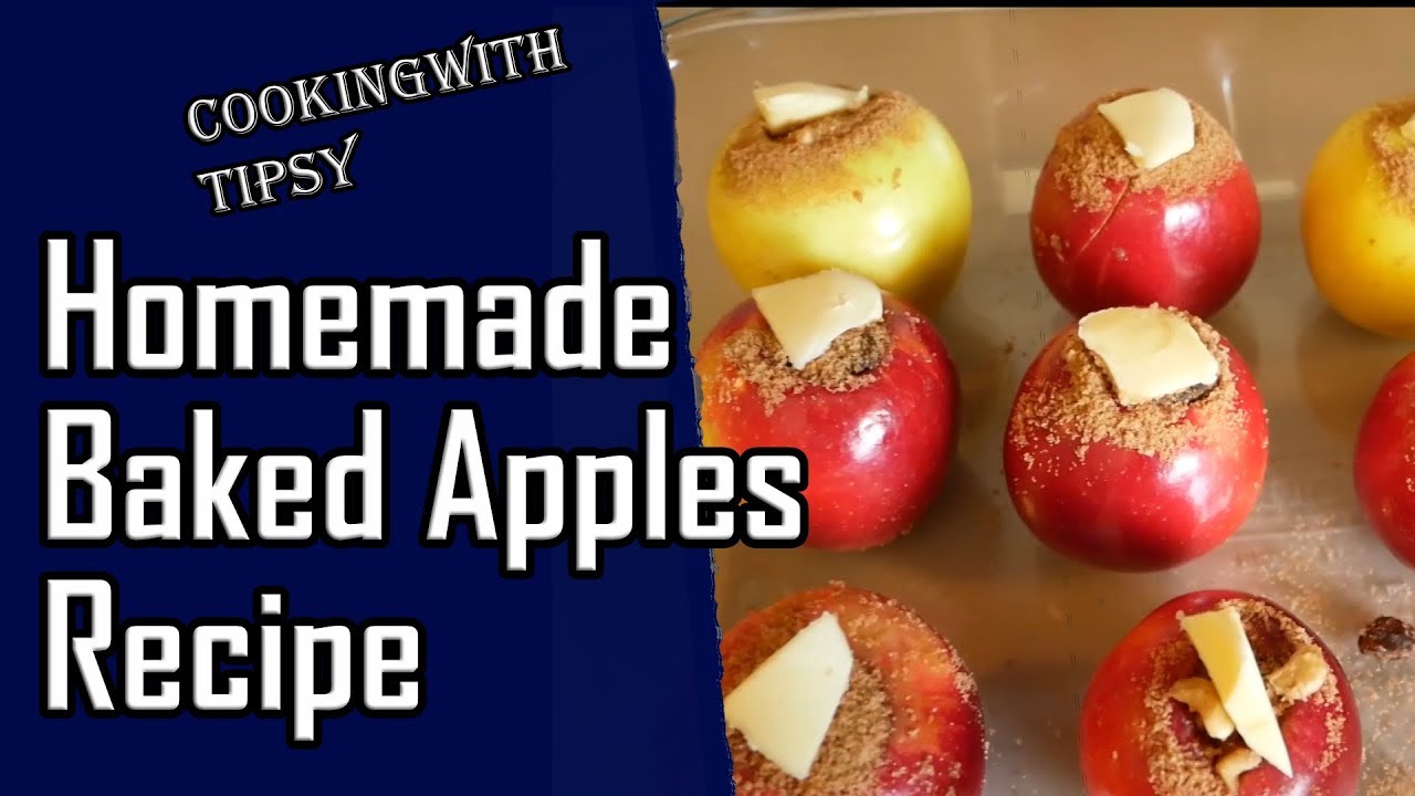 Homemade Baked Apple Recipe YouTube