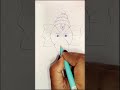 ganpati bappa morya#drawing#shorts#reverse #ytshorts