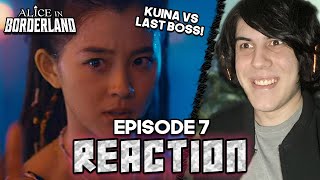 Kuina is a LEGEND! - Alice in Borderland | Episode 7 Reaction