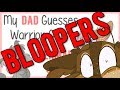 BLOOPERS! | My DAD Guesses Warrior Cats!