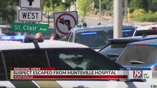 Suspect Escaped from Huntsville Hospital | April 14, 2026 | News 19 at 5:00