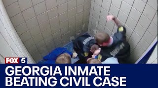 Georgia inmate beating civil case settled out of court
