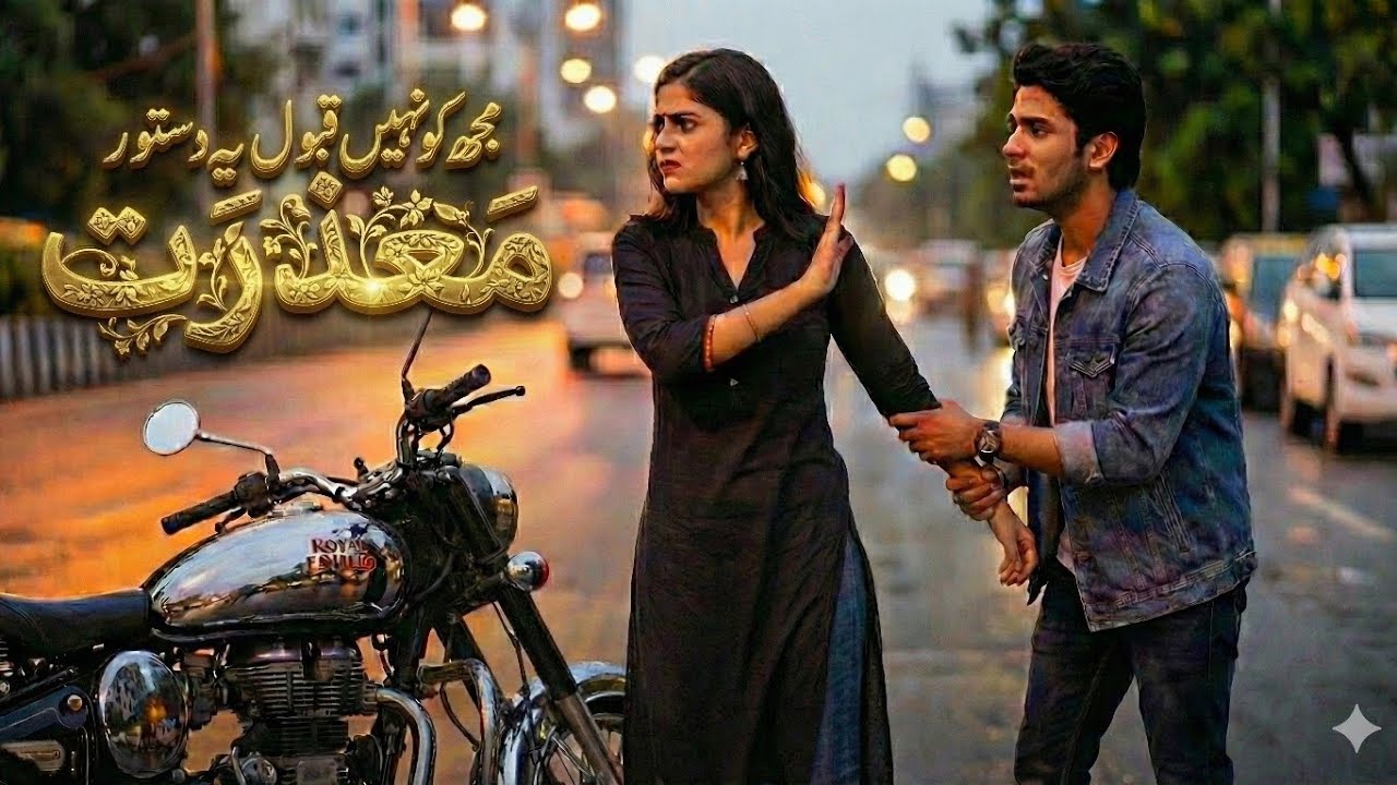 Ma'zarat (معذرت) | Mujh Ko Nahi Qabool Yeh Dastoor | New Urdu Ghazal 2025