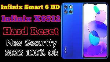 Infinix Smart 6 HD Hard Reset | Infinix X6512 Remove Screen Lock Without 2023 New Security 100% Ok