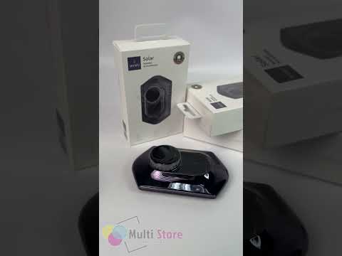 Ароматизатор у машину WIWU Solar Rotation Aromatherapy Black, видео 1