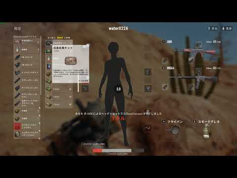 [PUBG]AKほぼ全弾ヘッドショット