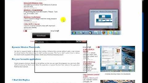 How to get iconized taskbar like windows 7 in Xp/Vista.