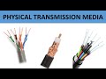 Types de supports de transmission physiques  cble  paire torsade cble coaxial cble  fibre optique