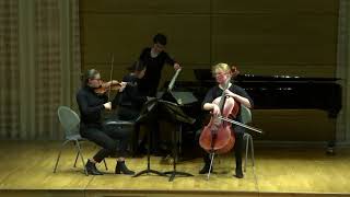 Odora Trio - Mendelssohn Piano Trio no.1 in D minor, 4th movement