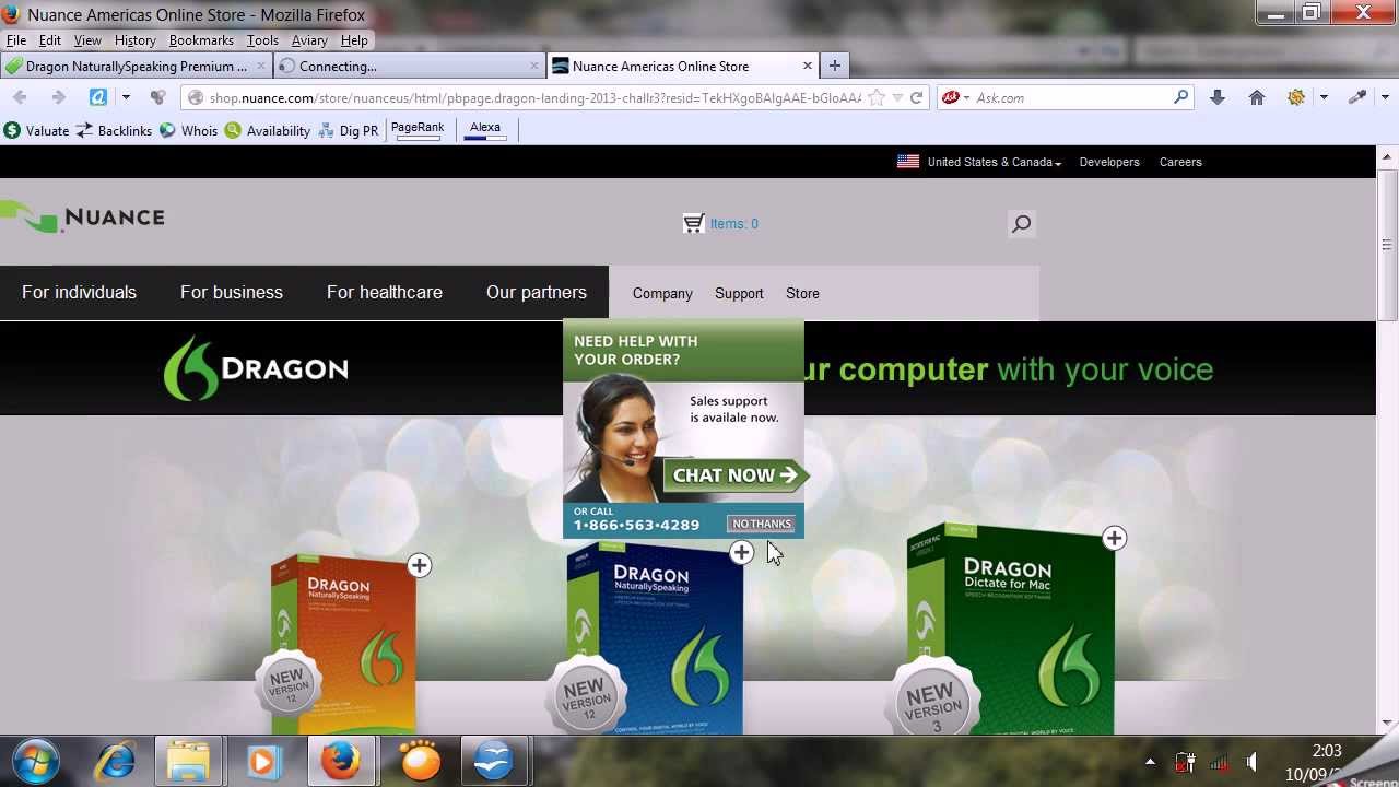 Nuance Dragon NaturallySpeaking Premium 12 Coupon - $60 Off