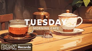 TUESDAY MORNING JAZZ: Octobers Smooth Cafe Jazz Instrumental for Relaxing Work Vibes ?