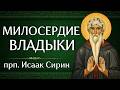 МИЛОСЕРДИЕ ВЛАДЫКИ | прп. Исаак Сирин