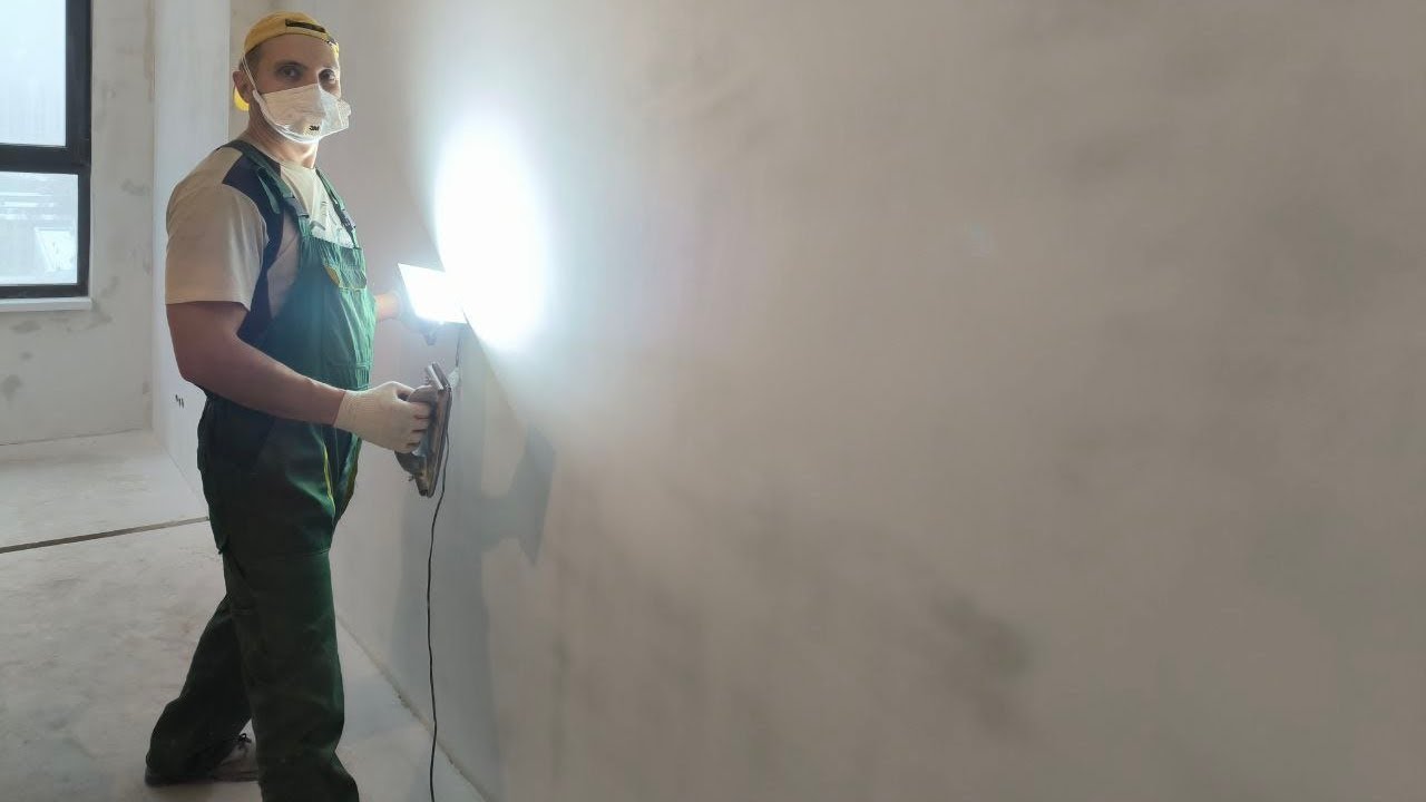 Стены после грунтовки