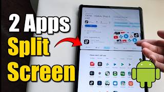 كيفية تقسيم الشاشة للتطبيقات على أجهزة أندرويد اللوحية (Lenovo، Samsung) screenshot 3
