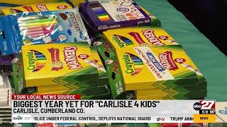 More kids than ever receive free school supplies in Cumberland County