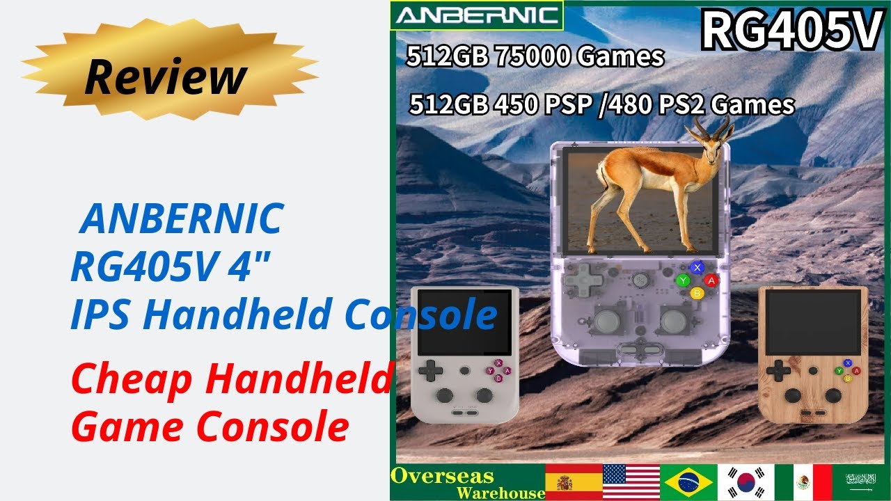Review ANBERNIC RG405V 4 IPS Handheld Console Cheap Handheld Game review-anbernic-rg405v-4-ips-handheld-console-cheap-handheld-game