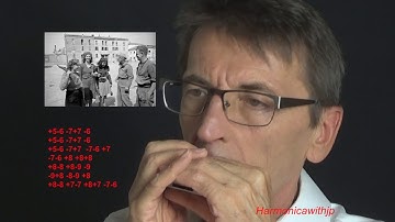Diatonic harmonica & tabs : Bella ciao