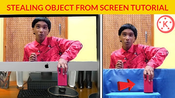 Stealing Though Screen Effect | Zach King Magic Trick Kinemaster Tutorial