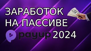 Заработок на пассиве 2024! PayUp!