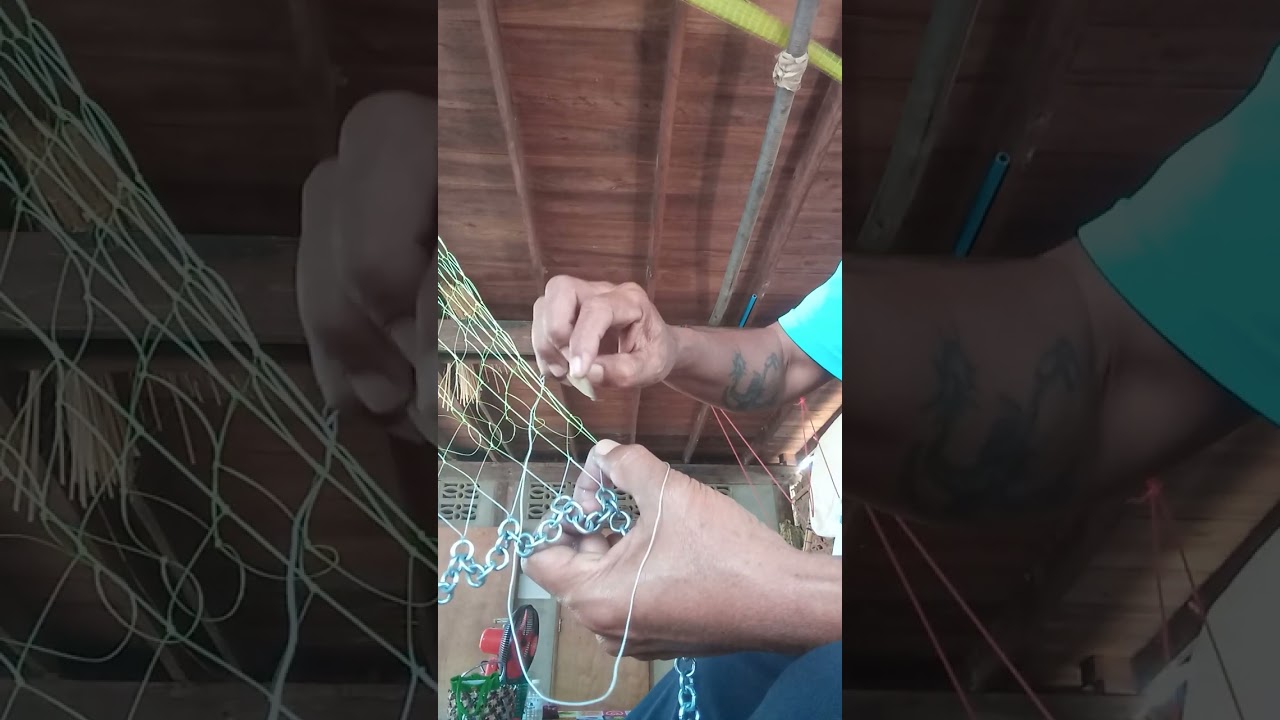 แบ่งปันการติดลูกแหเอ็นแหถักมือตา5เซ็น