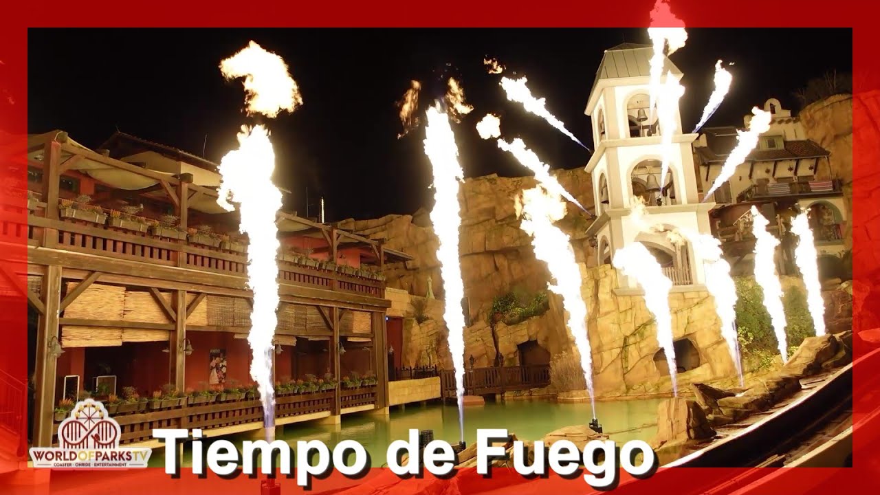 Tiempo de Fuego - Show - Phantasialand Wintertraum 2023 - Video Mapping & Fire Show – Phantasialand