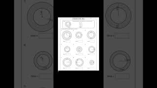Worksheets : Concentric Circle - Shaded Area