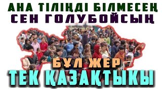 ҚАЗАҚСТАНДА 1-ақ ҰЛТ БАР, ОЛ ҚАЗАҚ | ЖЕРДІҢ ИЕСІ ТЕК ҚАЗАҚ |