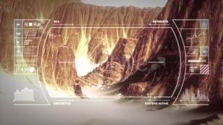 Mars Drone POV With HUD