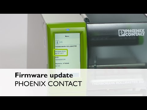 THERMOMARK ROLLMASTER – Firmware update