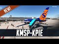 Msfs live  sun country charter ops  giveaway  new verticalsim stpeteclearwater kpie