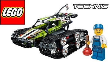 LEGO Technic 42065 RC Tracked Racer Speedbuild