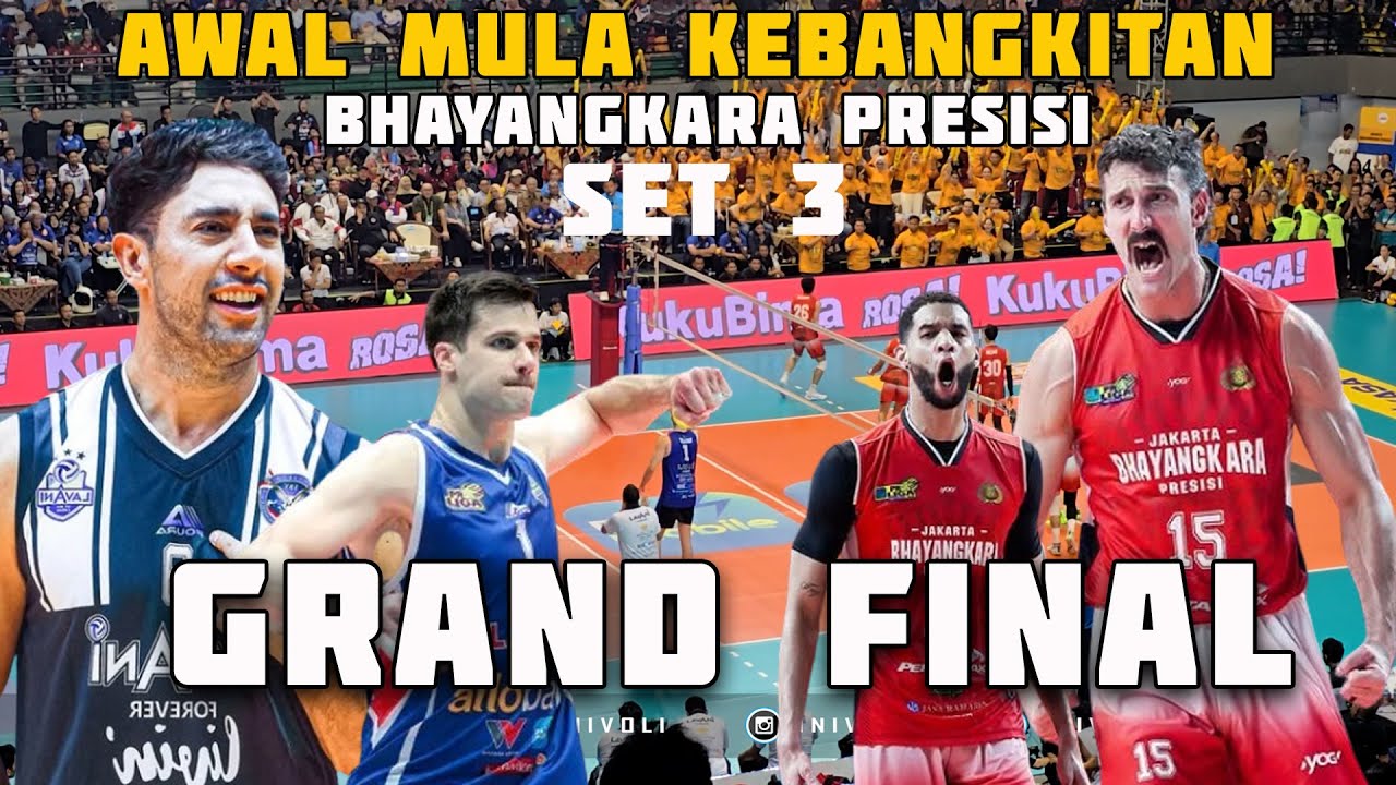 AWAL MULA KEBANGKITAN BHAYANGKARA PRESISI VS JAKARTA LAVANI - GRAND FINAL PROLIGA 2025 [SET 3]