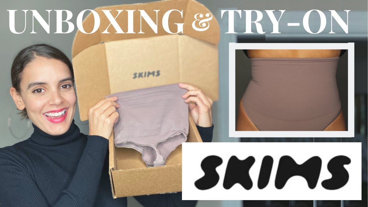 SKIMS UNBOXING, TRY ON & REVIEW, Is Shapewear Worth It?