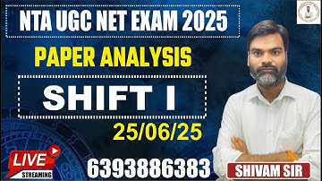ugc net paper 1 solution 2025 || ugc net paper analysis 25 june shift - I || ugc paper 1 solution