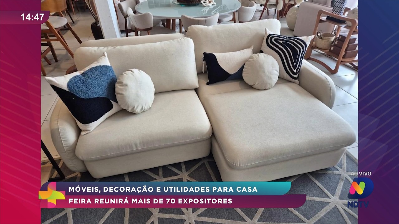 Feira de móveis e decoração reúne mais de 70 expositores em Brusque