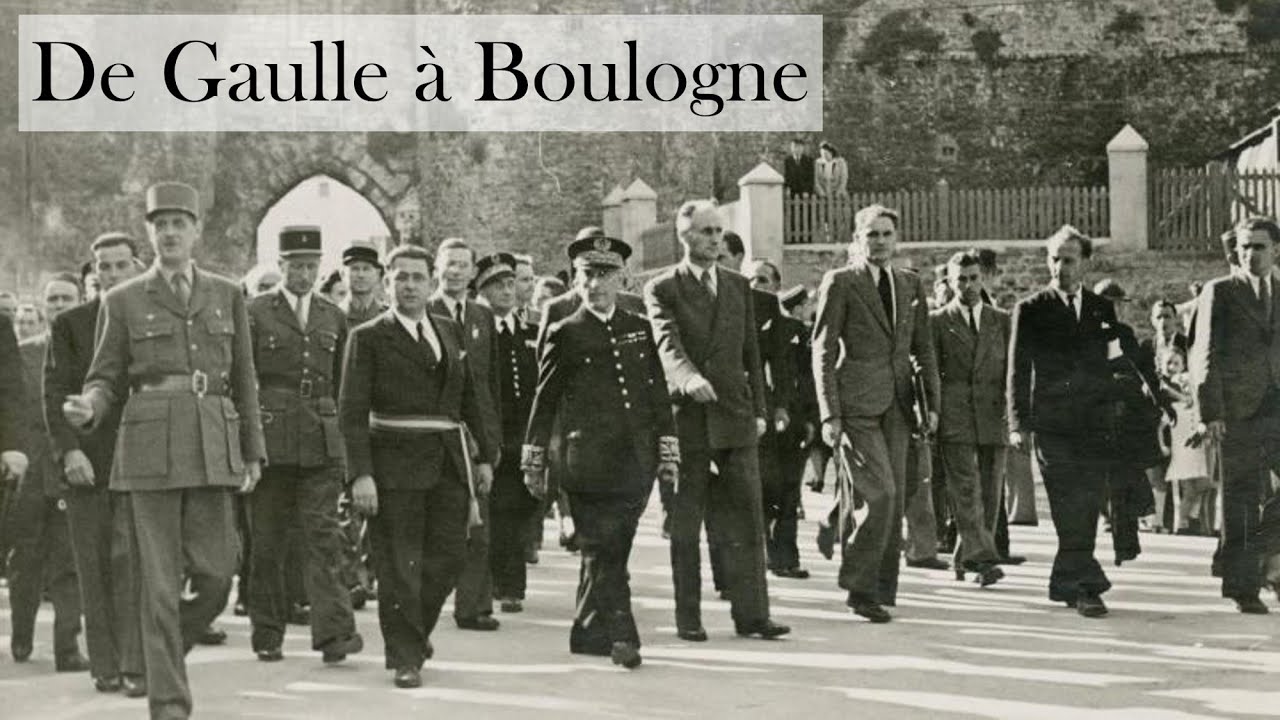 Le Général de Gaulle à Boulogne sur Mer (1945-1959)