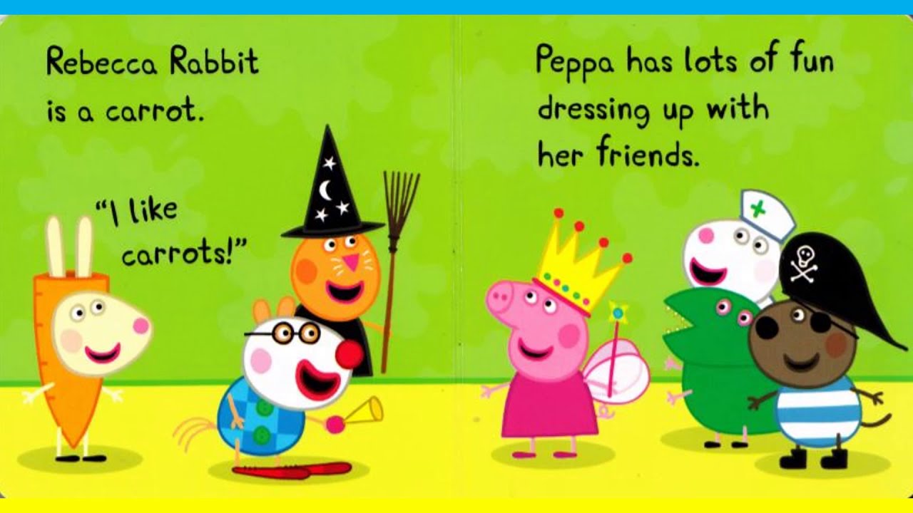 Kids Book Read Aloud - PEPPA PIG - PEPPA'S FRIENDS