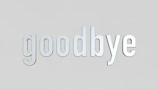 goodbye blacklight district lyrics video Resimi