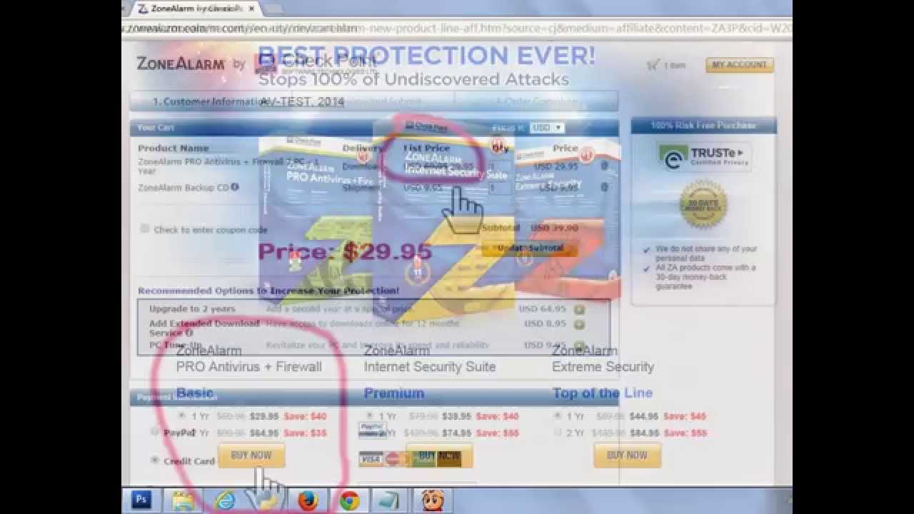 zonealarm pro antivirus firewall coupon