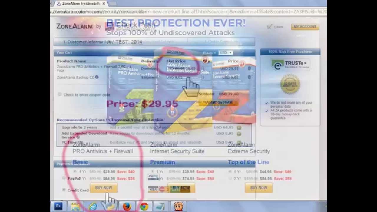 ZoneAlarm PRO Antivirus Coupon + Firewall 2015 Discount YouTube