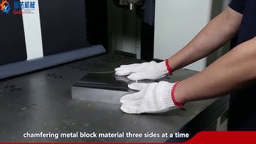 CNC chamfering machine/cnc edges milling machine-12 edges/Ultra useful mold base chamfering machine