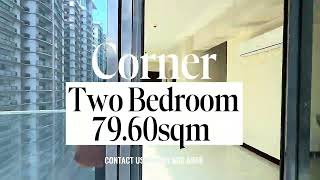 Corner Two Bedroom Unit in The Florence in McKinley Hill 