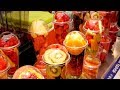 Fresh Fruit Juice - Korean street food